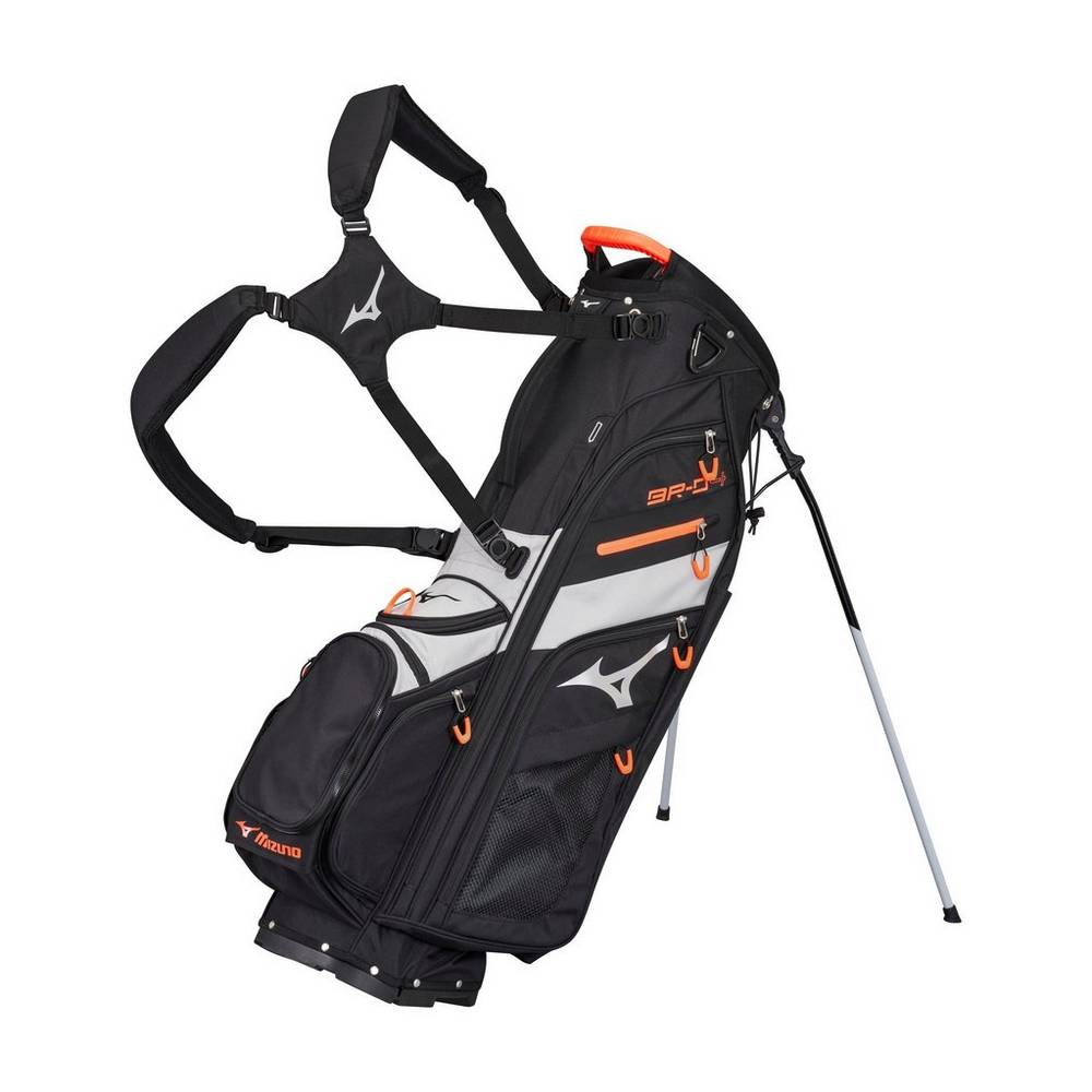Damske Batoh Mizuno BR-D4 6-Way Stand Čierne/Siva Vypredaj KMLV72093